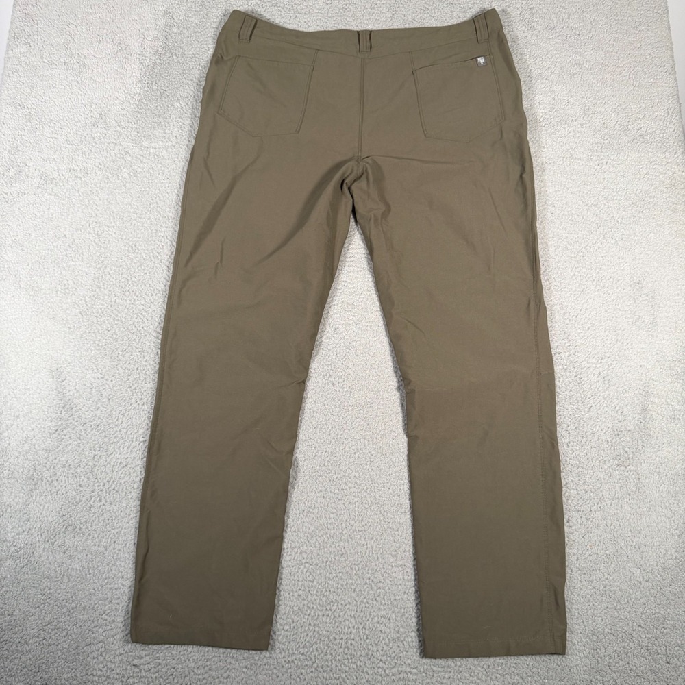 The North Face Pants Mens 40x31 Green Retrac Outdoor Hiking Performance Casual - Picture 8 of 10